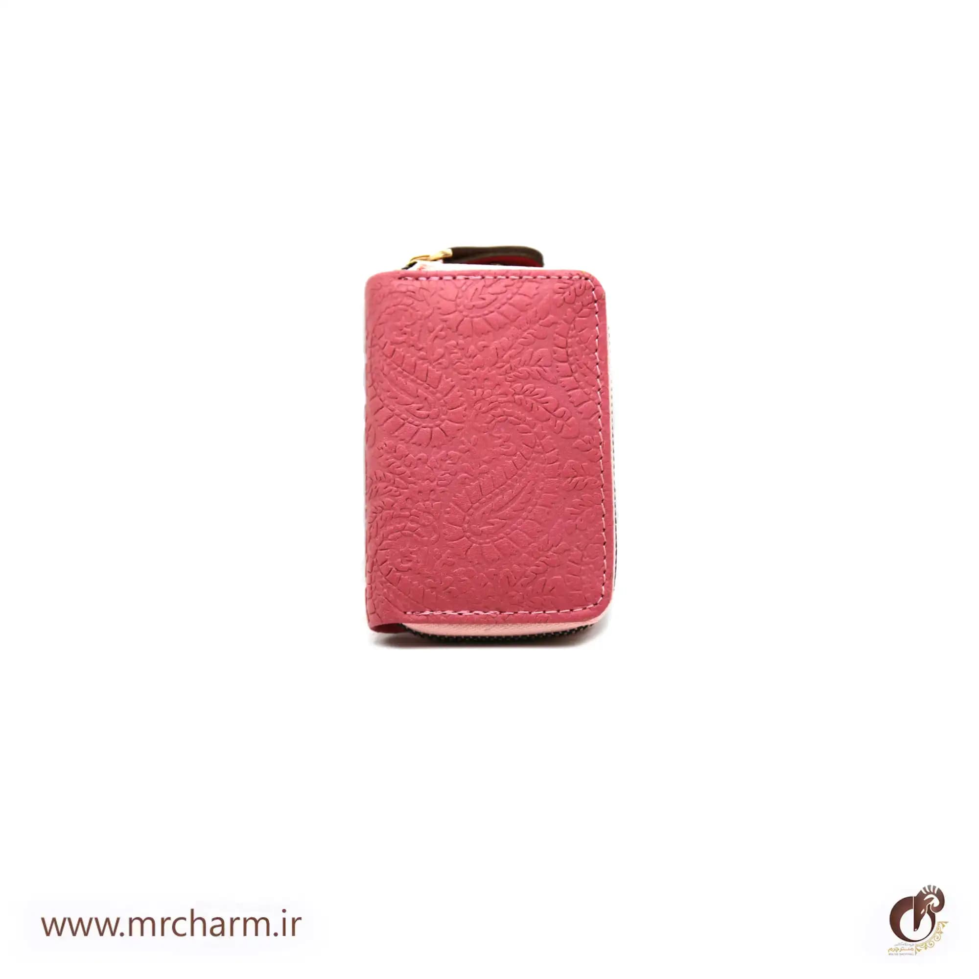 جاکارتی زیپی چرم طرح دار MRC179-01 — تصویر ۳