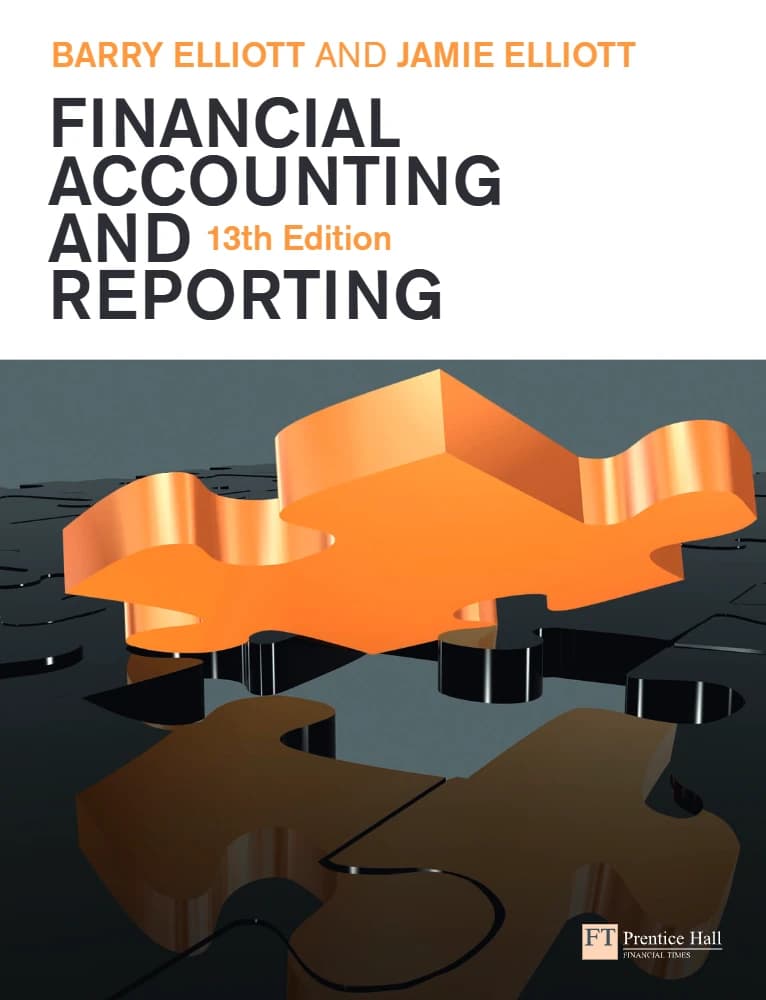 کتاب Financial Accounting (حسابداری مالی) نسخه انگلیسی PDF | بری الیوت، جیمی الیوت