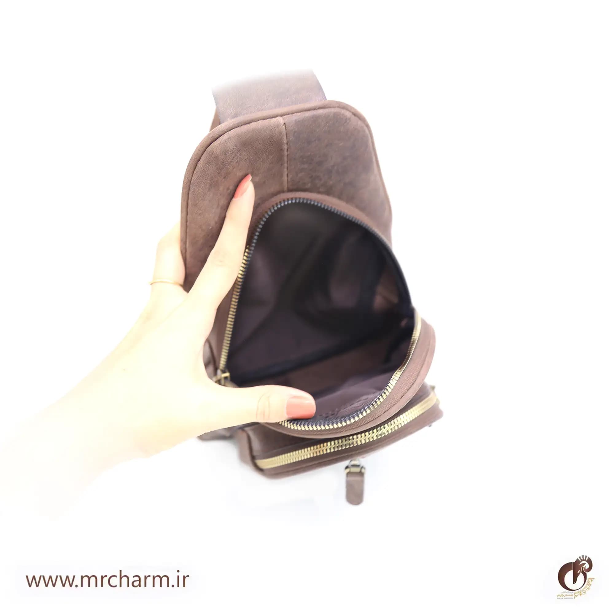 بادی بگ چرم کریزی mrc1219-02 — تصویر ۴