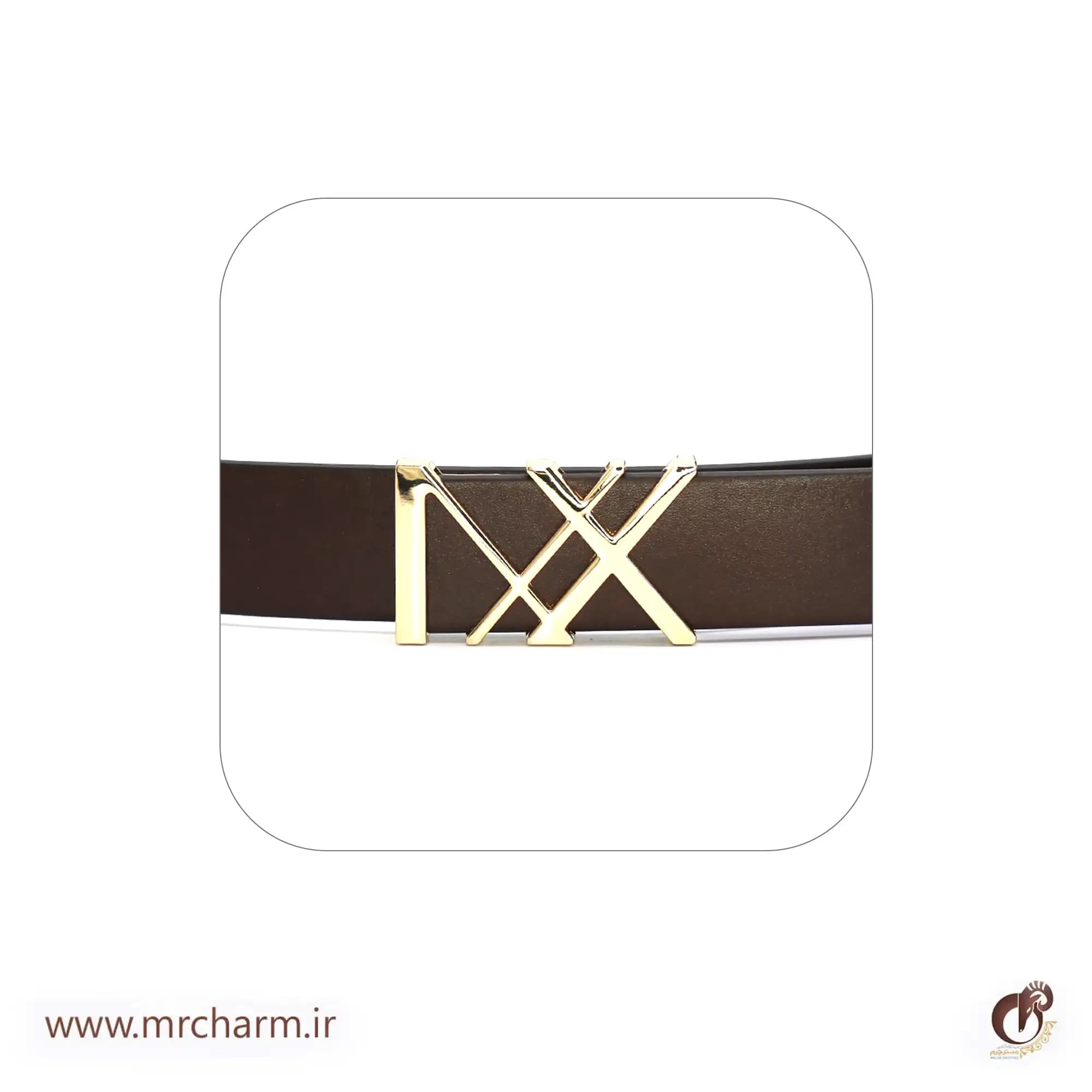 کمربند چرم مردانه mrc1517-06 — تصویر ۵