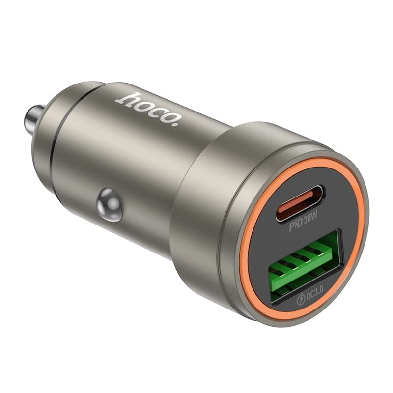 شارژر فندکی 30 وات هوکو مدل Z57A USB — تصویر ۵