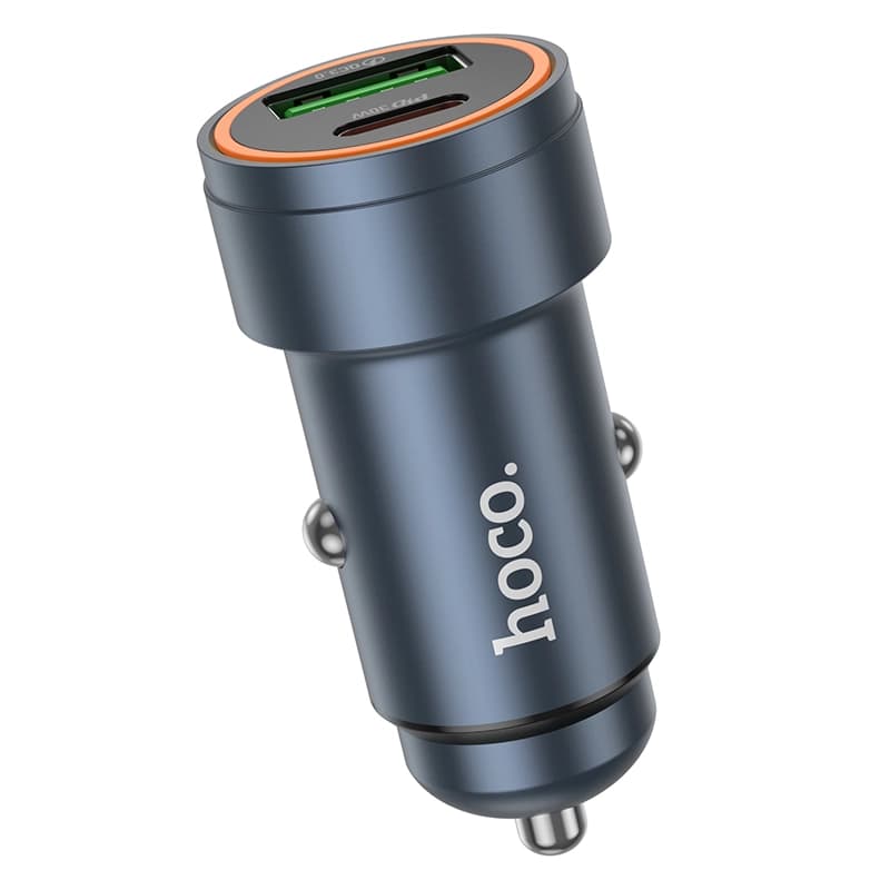 شارژر فندکی 30 وات هوکو مدل Z57A USB — تصویر ۴