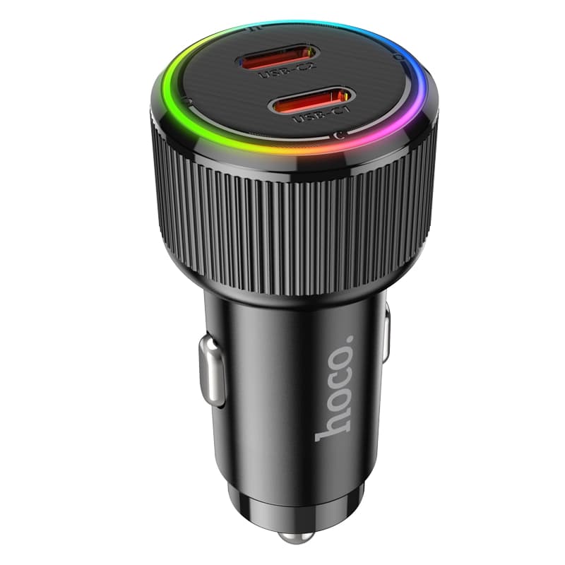 شارژر فندکی 50 وات هوکو مدل NZ14B USB
