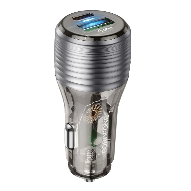 شارژر فندکی 30 وات بروفون مدل BZ30 USB