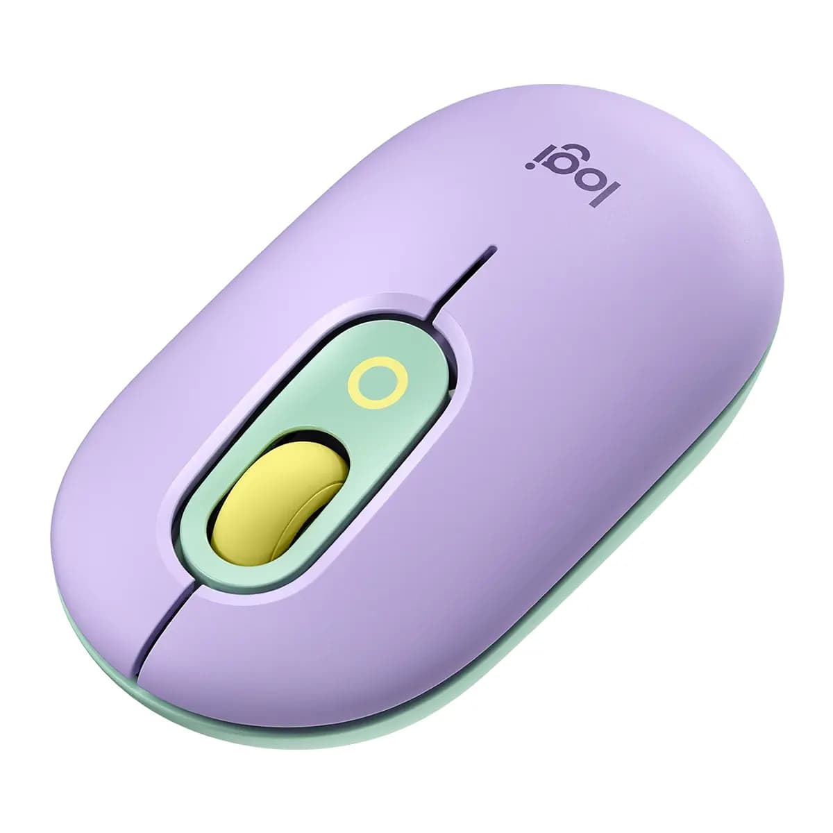 موس بی سیم بی صدای لاجیتک مدل Logitech POP Wireless Mouse Daydream — تصویر ۳