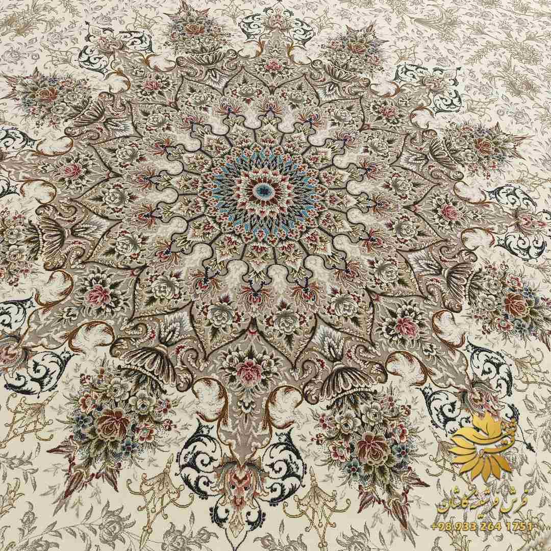 فرش جدید 1500 شانه طرح شروین کرم — تصویر ۵