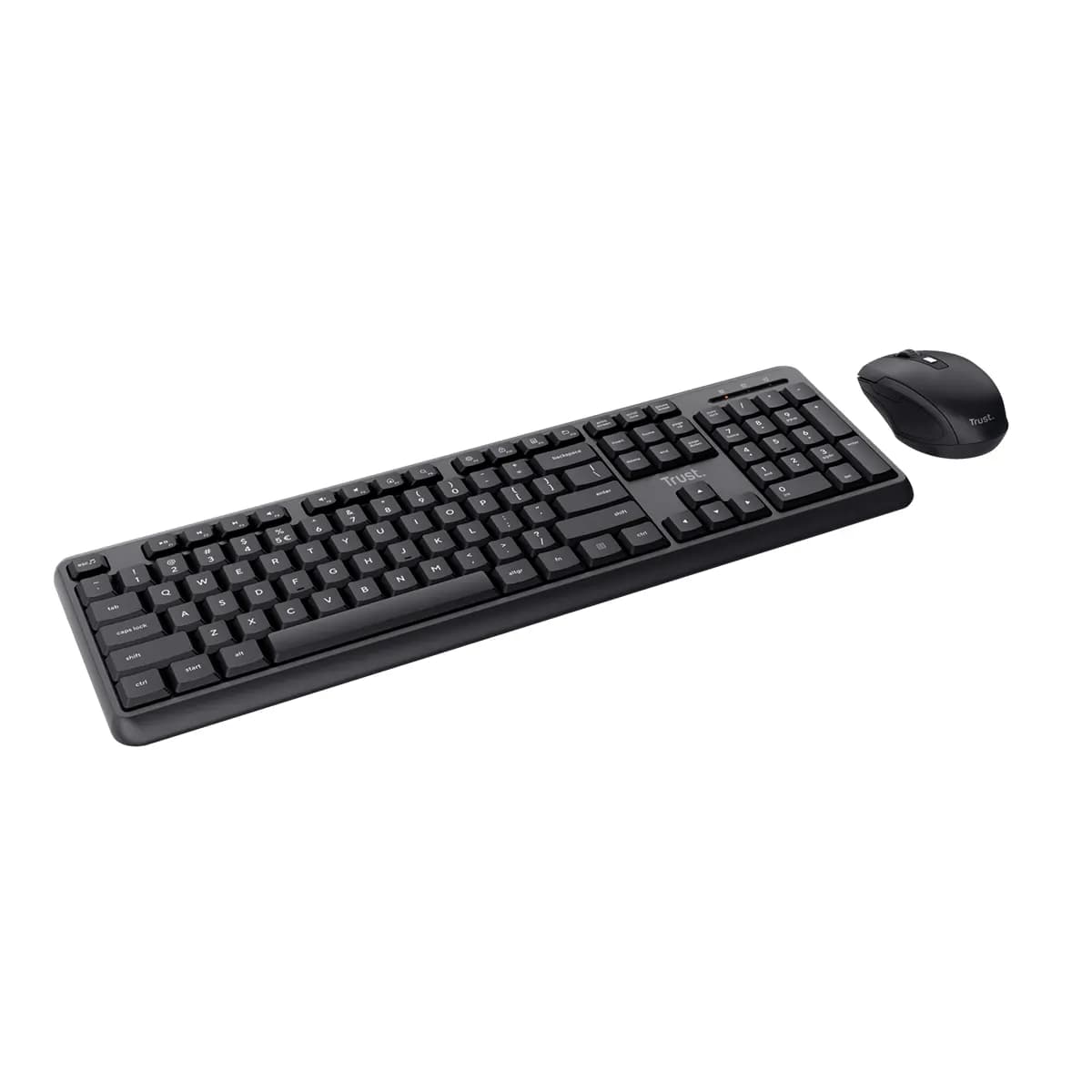 موس و کیبورد بی سیم بی صدای تراست مدل Trust Ymo Wireless Silent Keyboard and Mouse — تصویر ۳