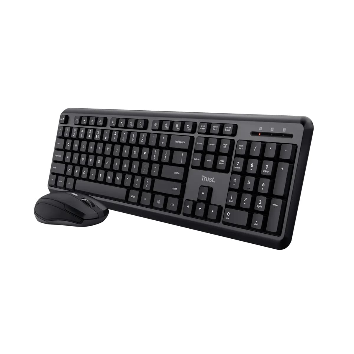 موس و کیبورد بی سیم بی صدای تراست مدل Trust Ymo Wireless Silent Keyboard and Mouse — تصویر ۲