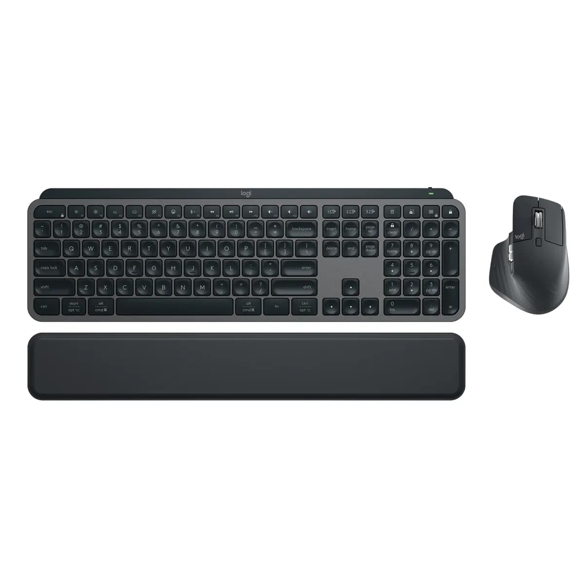 کیبورد و موس بی سیم بی صدای لاجیتک مدل Logitech MX Keys Combo for Business Gen 2