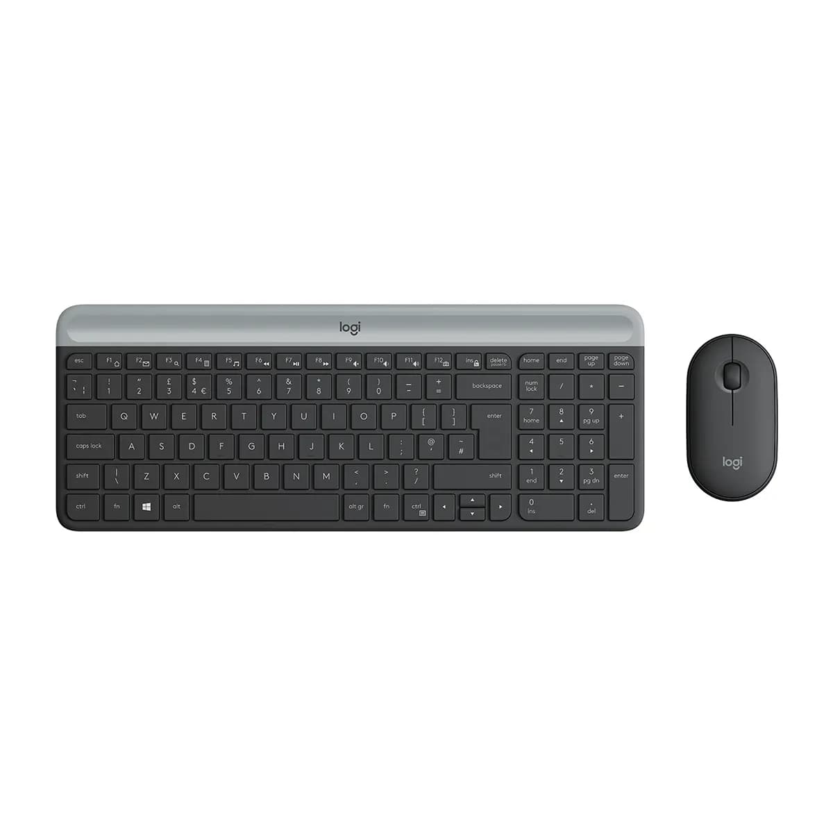 موس و کیبورد بی سیم بی صدا لاجیتک مدل Logitech MK470 Slim Wireless Keyboard and Mouse Combo — تصویر ۸