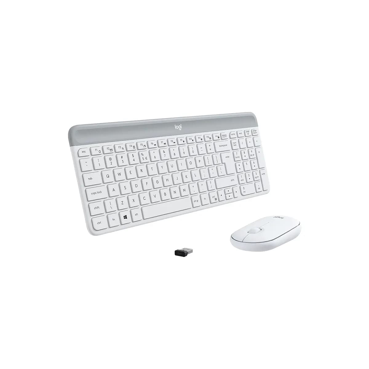 موس و کیبورد بی سیم بی صدا لاجیتک مدل Logitech MK470 Slim Wireless Keyboard and Mouse Combo — تصویر ۴