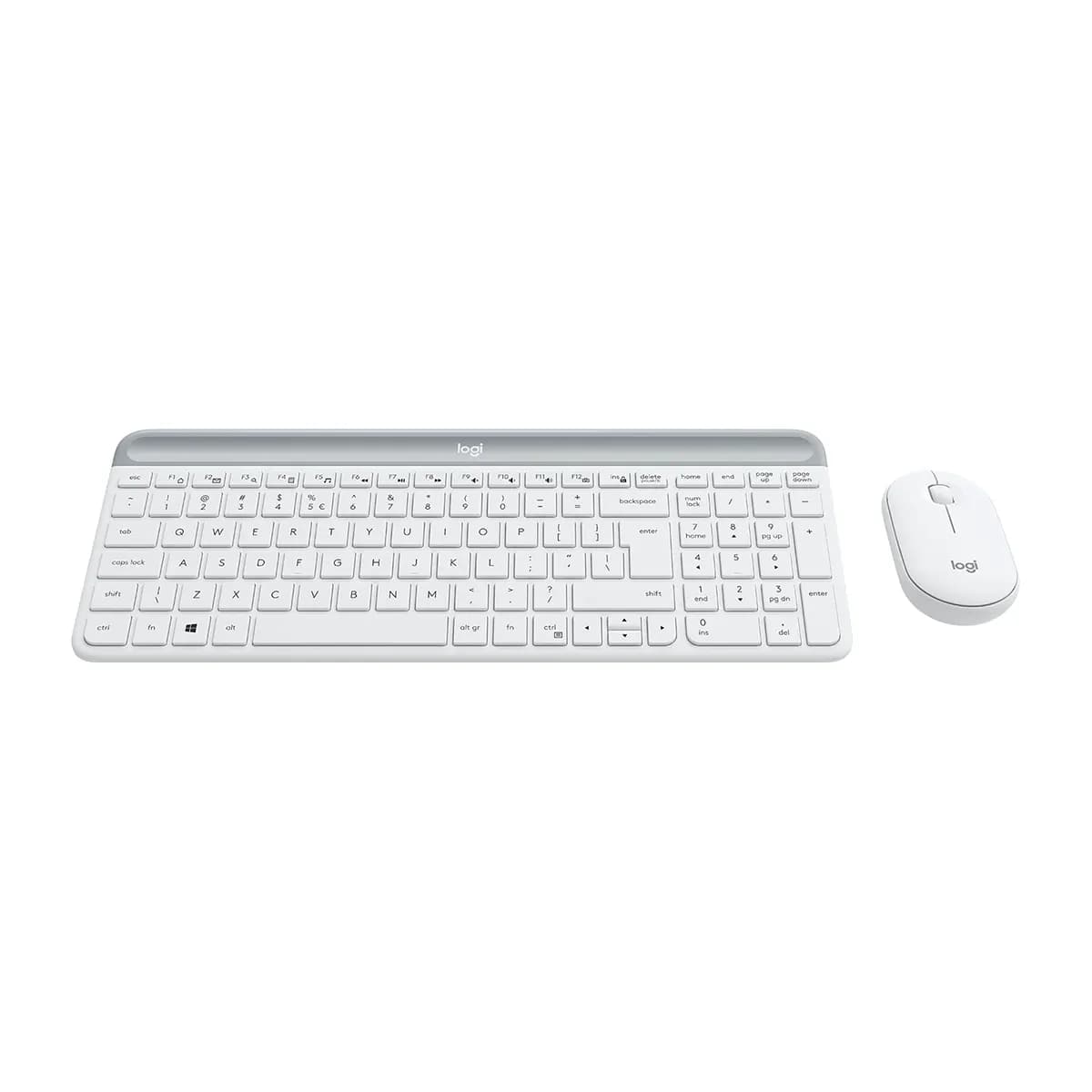موس و کیبورد بی سیم بی صدا لاجیتک مدل Logitech MK470 Slim Wireless Keyboard and Mouse Combo — تصویر ۳