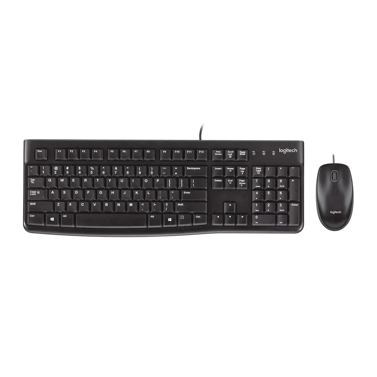 موس و کیبورد باسیم لاجیتک مدل Logitech MK120 USB Combo