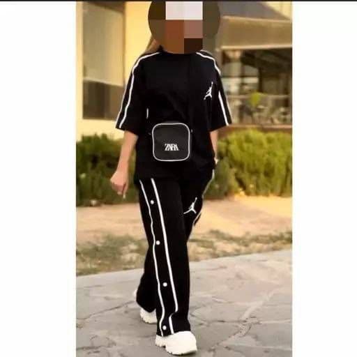 ست تیشرت و شلوار جردن سوپر اسپان خاص و لوکس — تصویر ۴