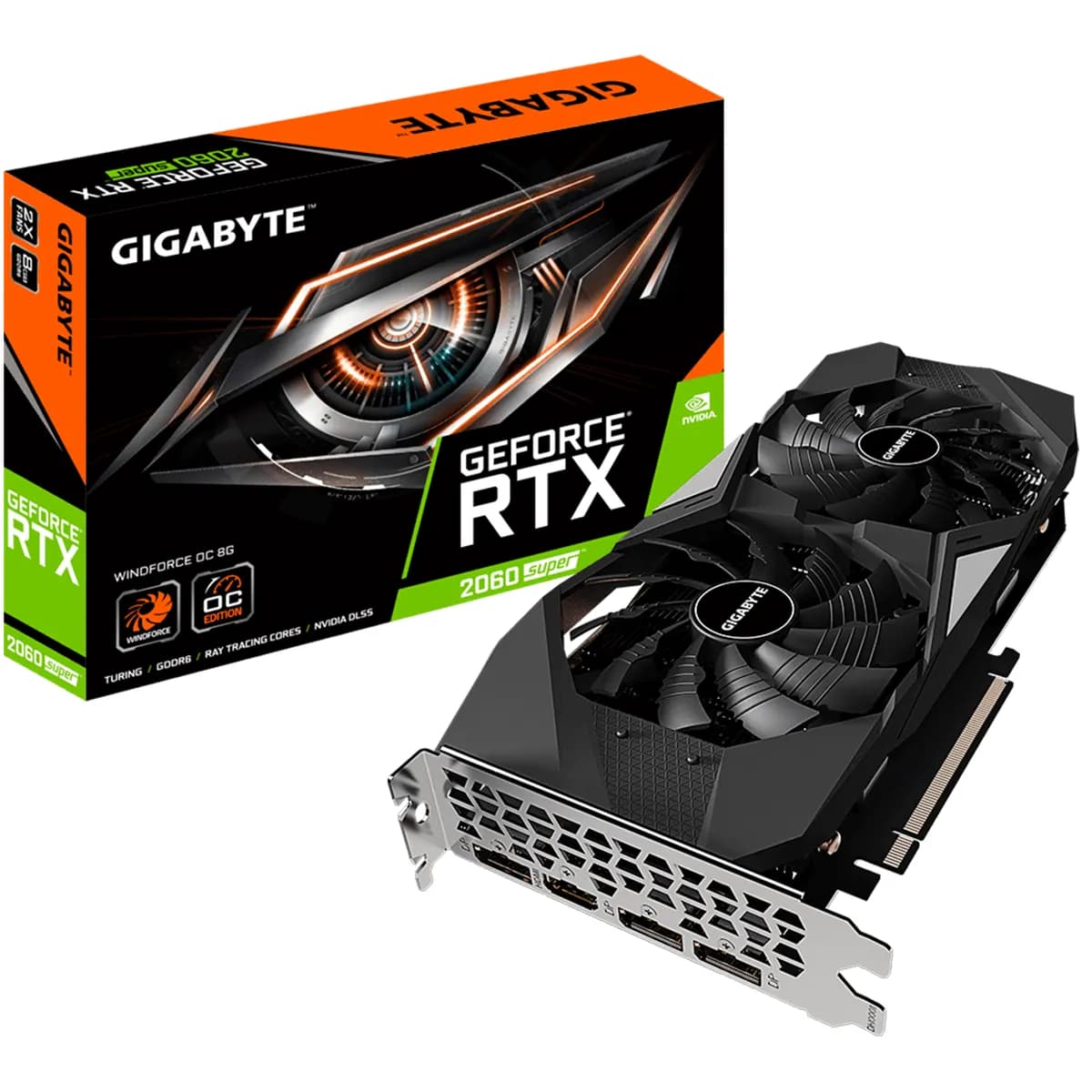 کارت گرافیک گیگابایت Gigabyte NVIDIA GeForce RTX 2060 SUPER WINDFORCE OC 8G — تصویر ۶