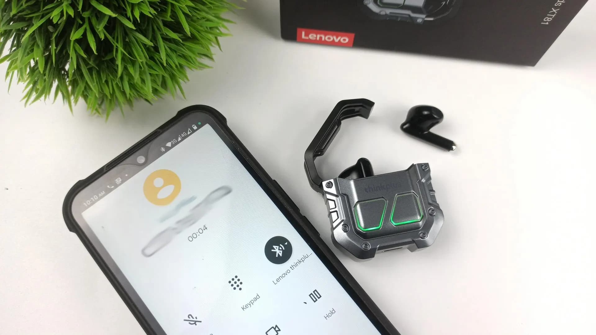 ایرباد بلوتوث لنوو Lenovo Thinkplus Livepods XT81 Wireless Earbuds — تصویر ۳