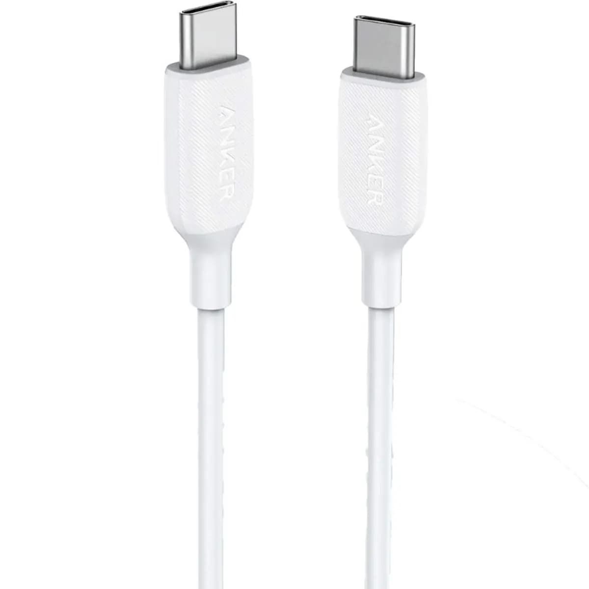 کابل USB-C به USB-C انکر 0.9 متر مدل Anker Powerline III 0.9m USB-C to USB-C 60W Cable (A8852) — تصویر ۲