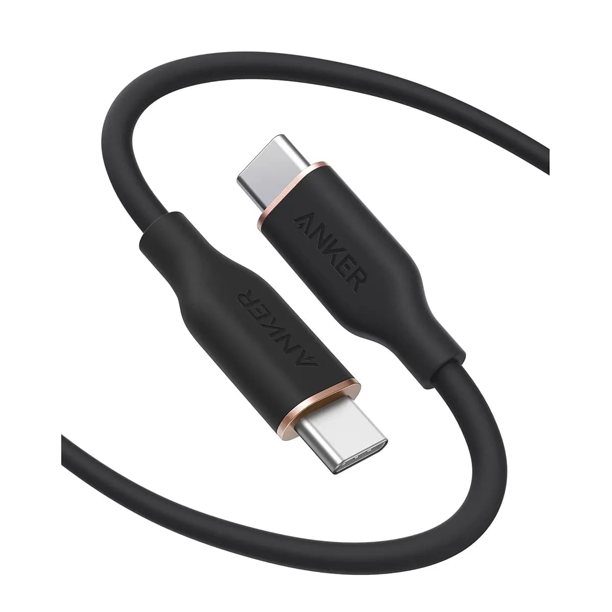کابل USB-C به USB-C انکر 0.9 متر مدل Anker 643 0.9m USB-C to USB-C 100W Cable (A8552)