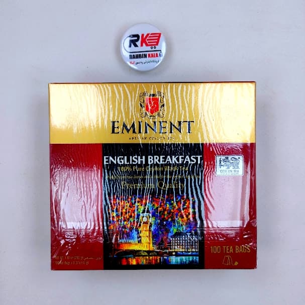 چای کیسه ای امیننت صبحانه انگلیسی EMINENT BRITISH BREAKFASتی بگ 100 تایی