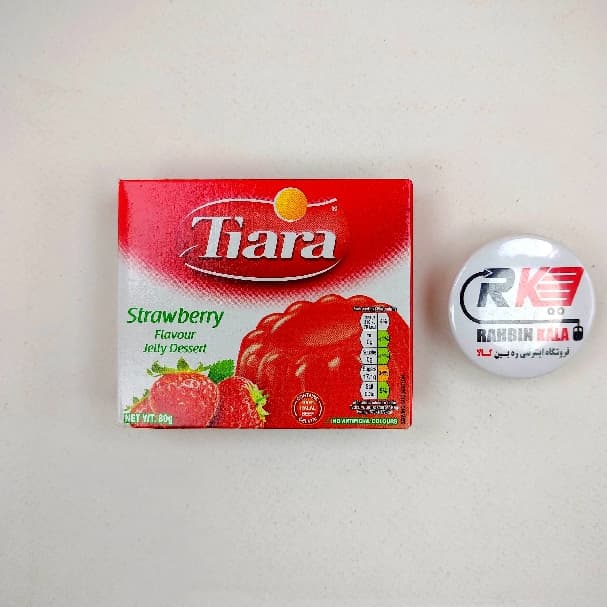 پودر ژله توت فرنگی تیاری TIARA
