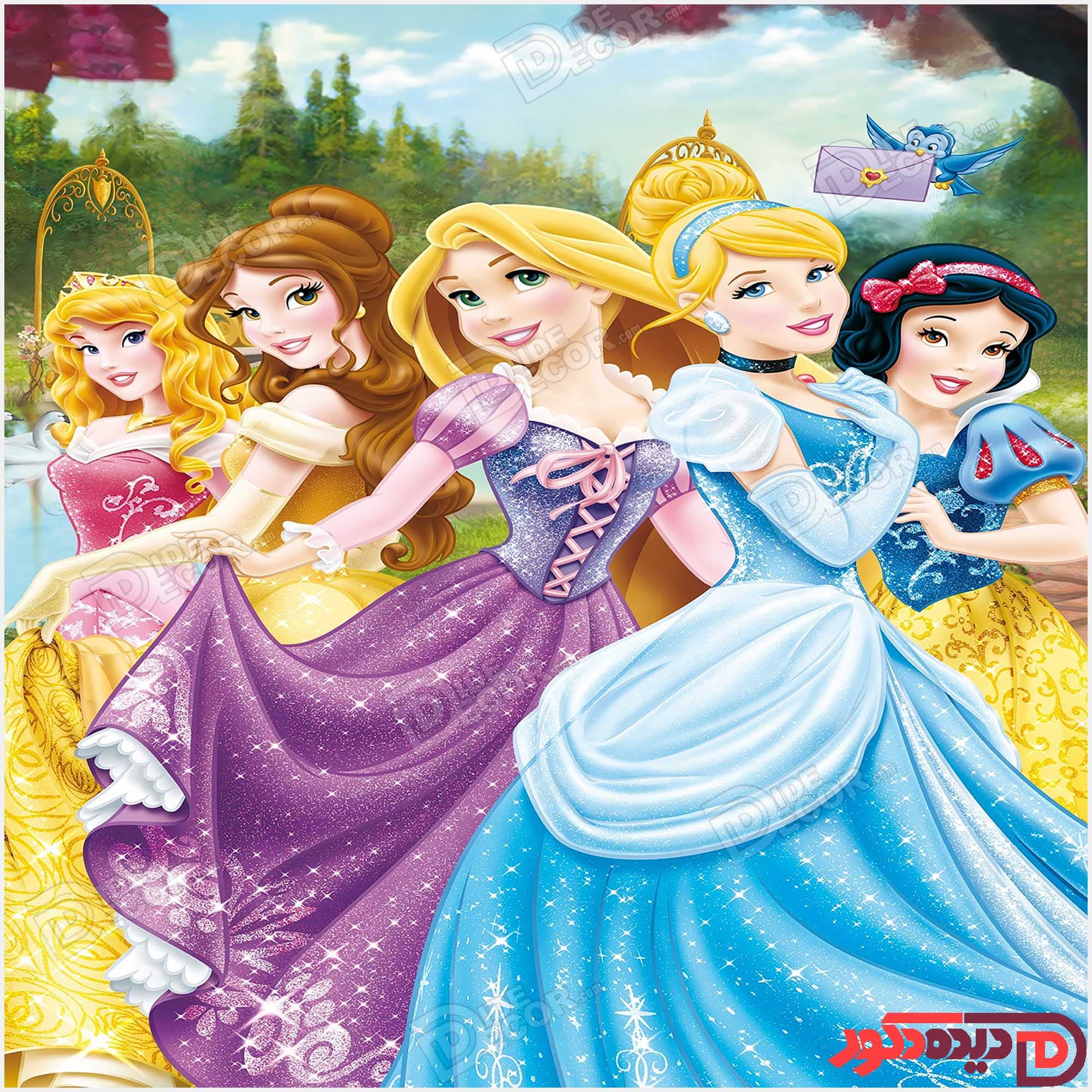 پرده زبرا دومکانیزم دخترانه سیندرلا کد KZD-005 — تصویر ۴