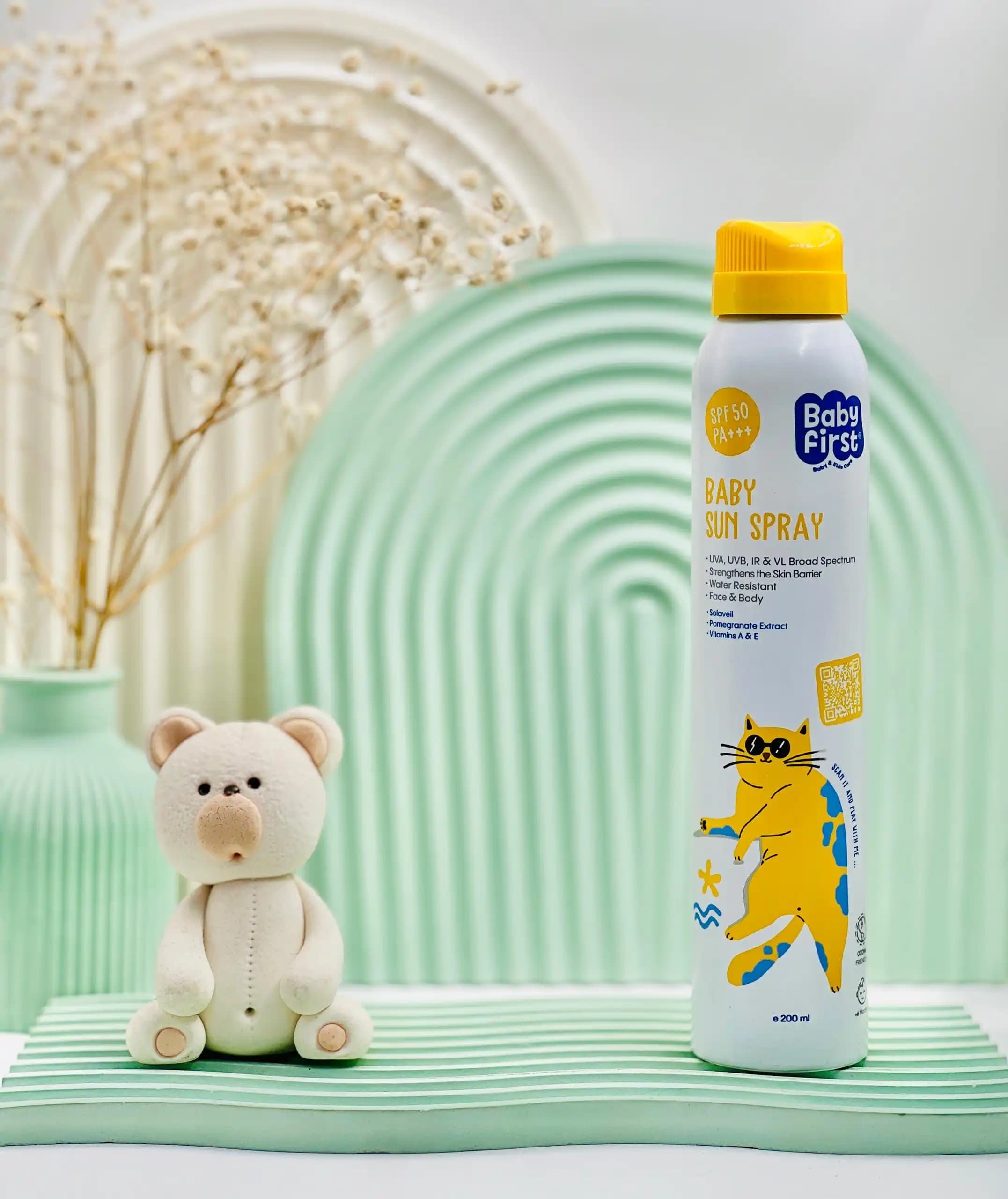 اسپری ضدآفتاب کودک SPF 50 بیبی فرست
