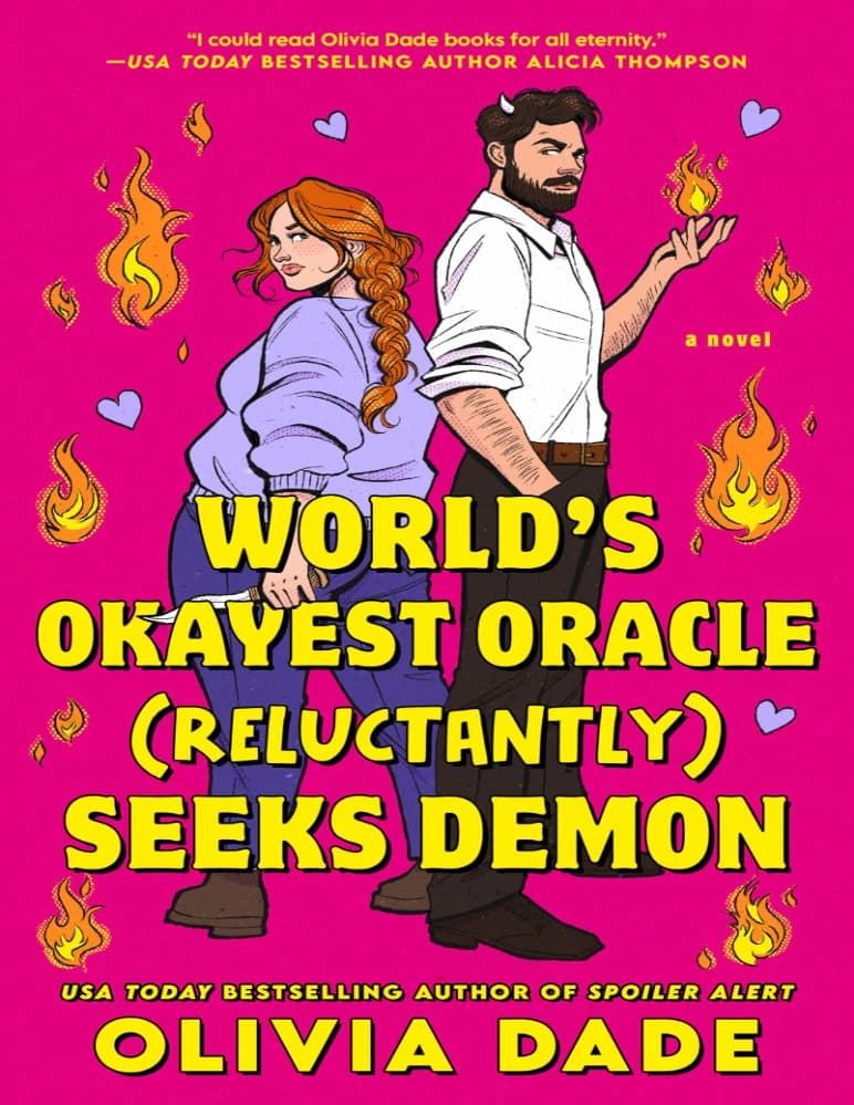 کتاب معمولی ترین پیشگوی جهان (Worlds Okayest Oracle) نسخه انگلیسی PDF | اولیویا دید