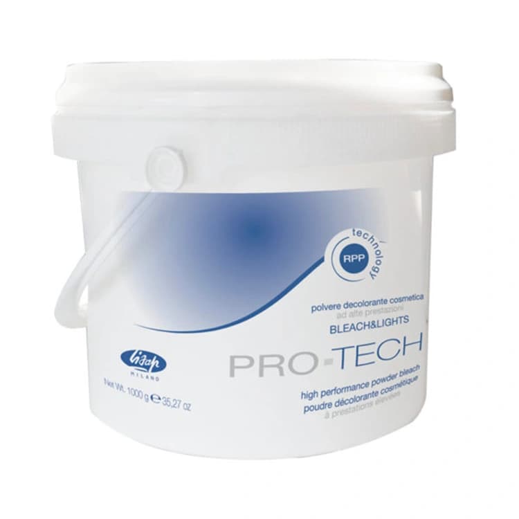 پودر دکلره Lisap مدل Bleach and Lights PRO TECH وزن 1000 گرم