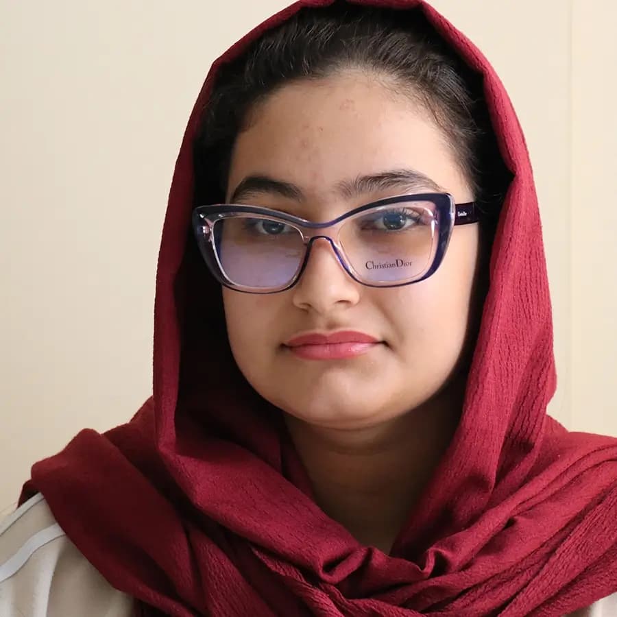 عینک طبی زنانه دیور با فریم دو رنگ (آبی و صورتی)، شکل گربه‌ای، جنس استات، دسته سیم‌دار و لولا فنردار مدل 2172 — تصویر ۲