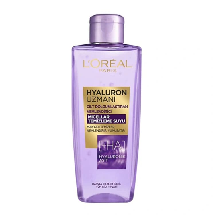 میسلار واتر Loreal مدل Hyaluron Micellar حجم 200 میلی لیتر