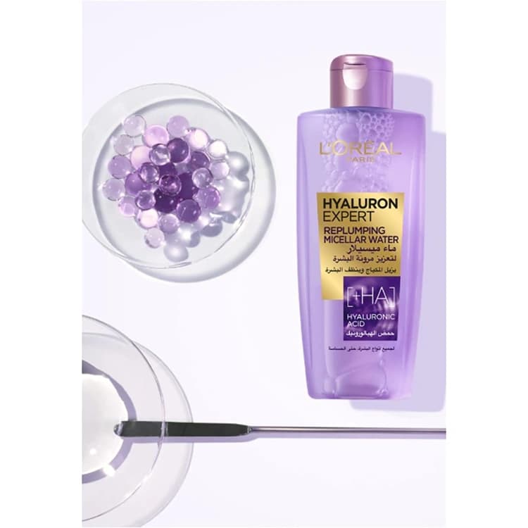 میسلار واتر Loreal مدل Hyaluron Micellar حجم 200 میلی لیتر — تصویر ۳