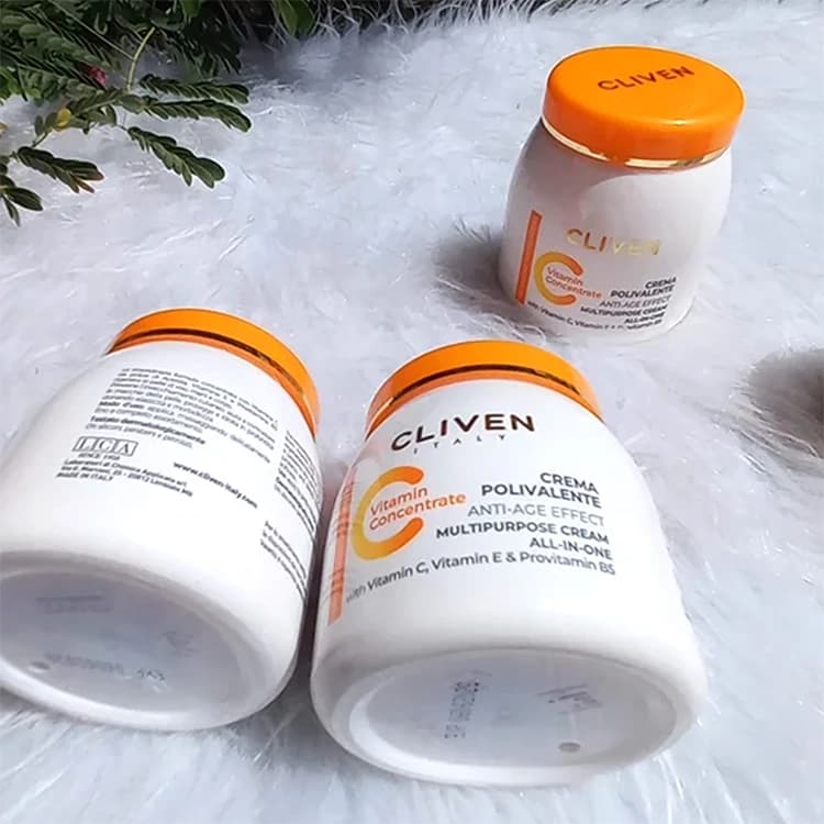 کرم مرطوب کننده و ضد لک Cliven مدل Vitamin C Concentrate حجم 300 میلی لیتر — تصویر ۳
