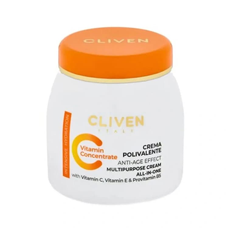 کرم مرطوب کننده و ضد لک Cliven مدل Vitamin C Concentrate حجم 300 میلی لیتر