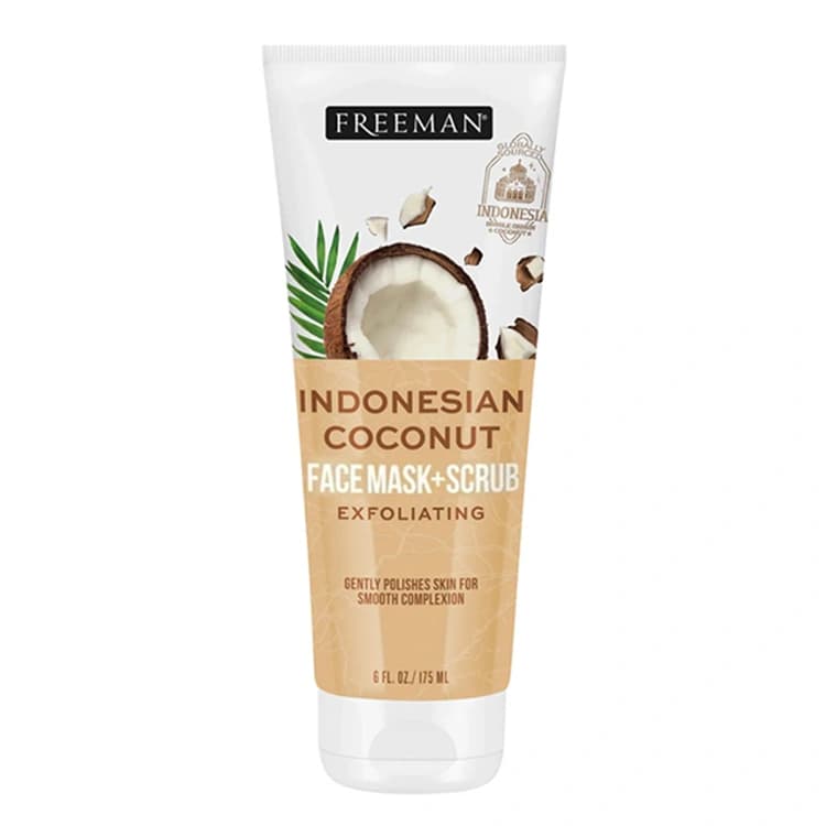 ماسک صورت Freeman مدل Indonesian Coconut حجم 175 میلی لیتر
