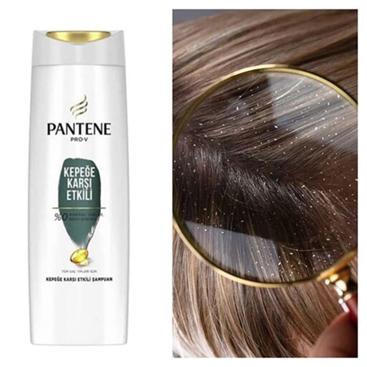 شامپو Pantene مدل Kepege Karsi Etkili حجم 350 میلی لیتر — تصویر ۳