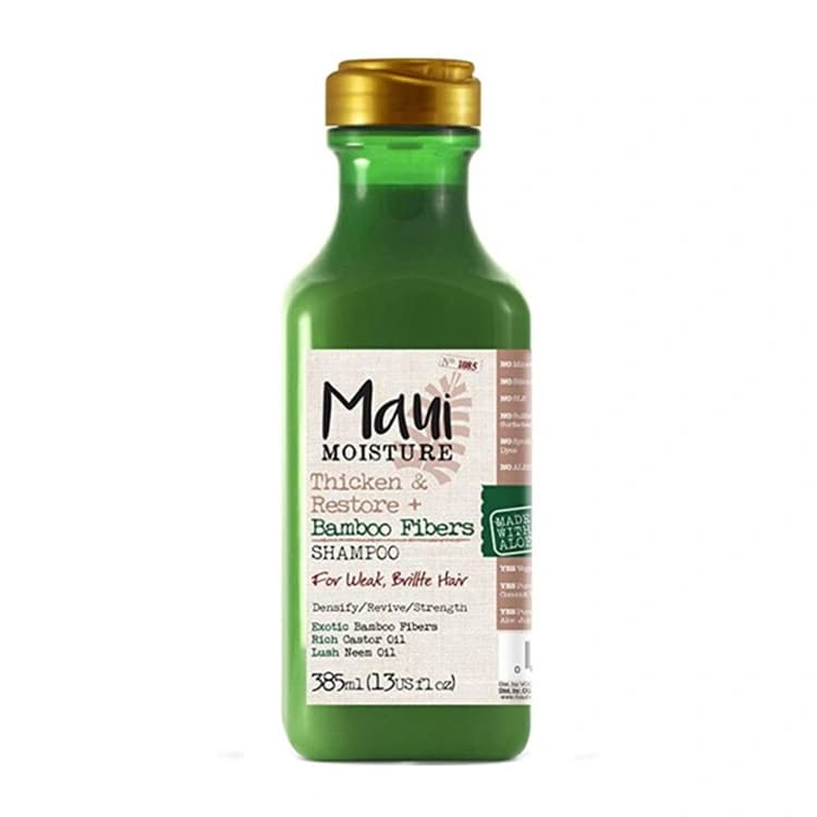 شامپو Maui Moisture مدل Bamboo Fibers حجم 385 میلی لیتر