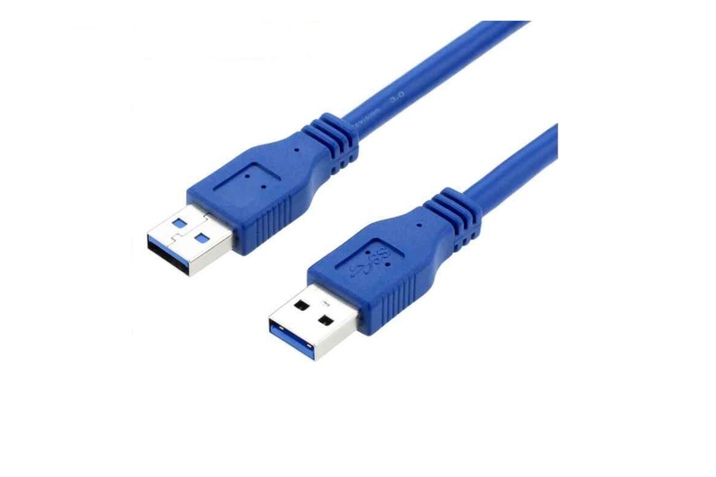 کابل لینک USB 3.0 دو سر نر به طول 30 سانتیمتر