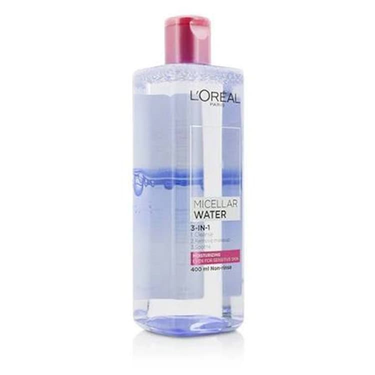 میسلار واتر Loreal مدل New Micellar حجم 400 میلی لیتر — تصویر ۳