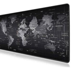 پد ماوس گیمینگ ابعاد 30*80 سانتیمتر طرح MAP
