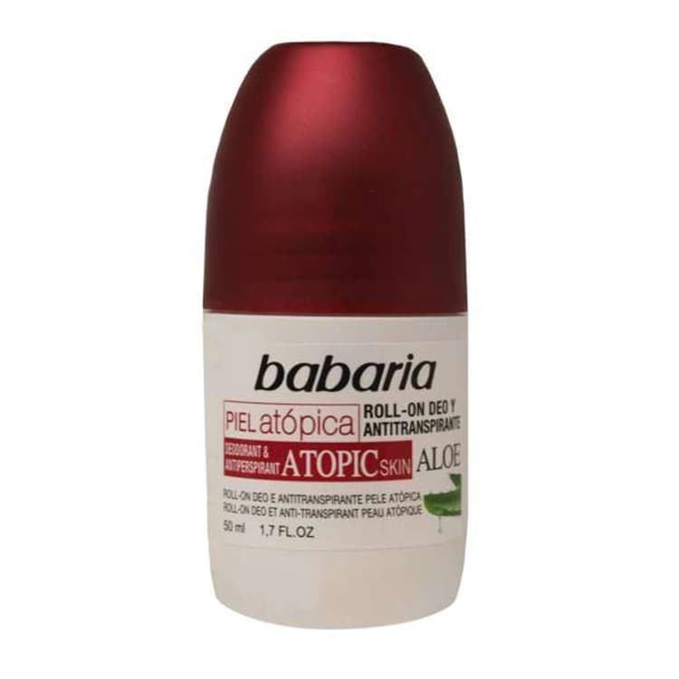 مام ضد تعریق Babaria مدل Atopic Skin حجم 50 میلی لیتر