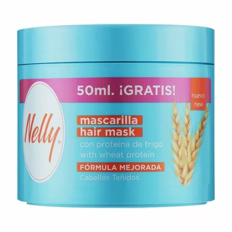 ماسک مو Nelly مدل Color Protect With Wheat حجم 300 میلی لیتر — تصویر ۲
