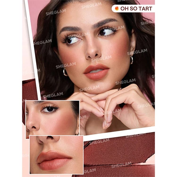 رژ گونه و لب Sheglam مدل Apricot Dream — تصویر ۶