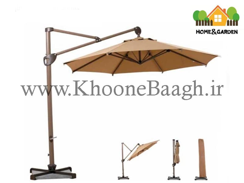سایبان چتری پایه کنار مدل پروفشنال