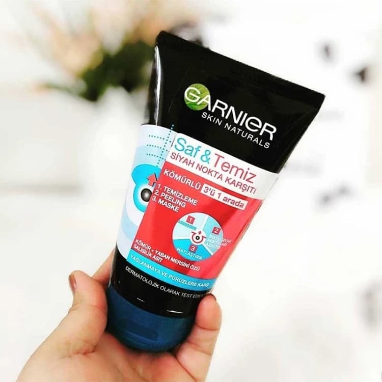 ماسک صورت Garnier مدل Pure and Clean حجم 50 میلی لیتر — تصویر ۲