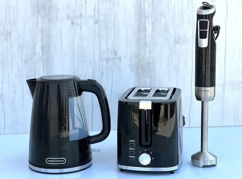 ست صبحانه وگاترونیکس VE-237 (کتری برقی، تستر نان و گوشت کوب) — تصویر ۲