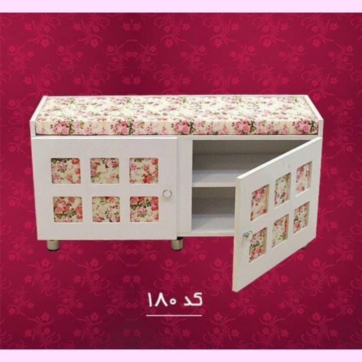 جاکفشی نشیمن دار MDF