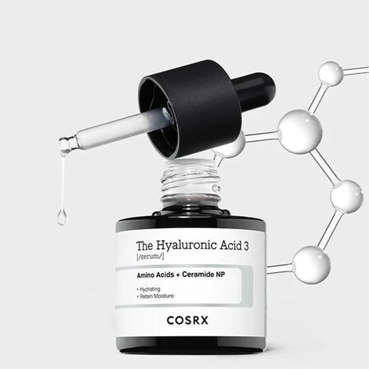 سرم آبرسان COSRX مدل The Hyaluronic Acid 3 حجم 20 میلی لیتر — تصویر ۳
