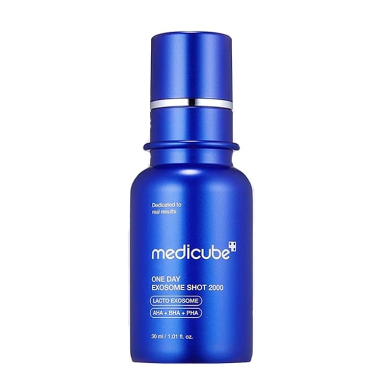 سرم درمان منافذ باز Medicube مدل One Day Exosome Shot 2000 حجم 30 میلی لیتر