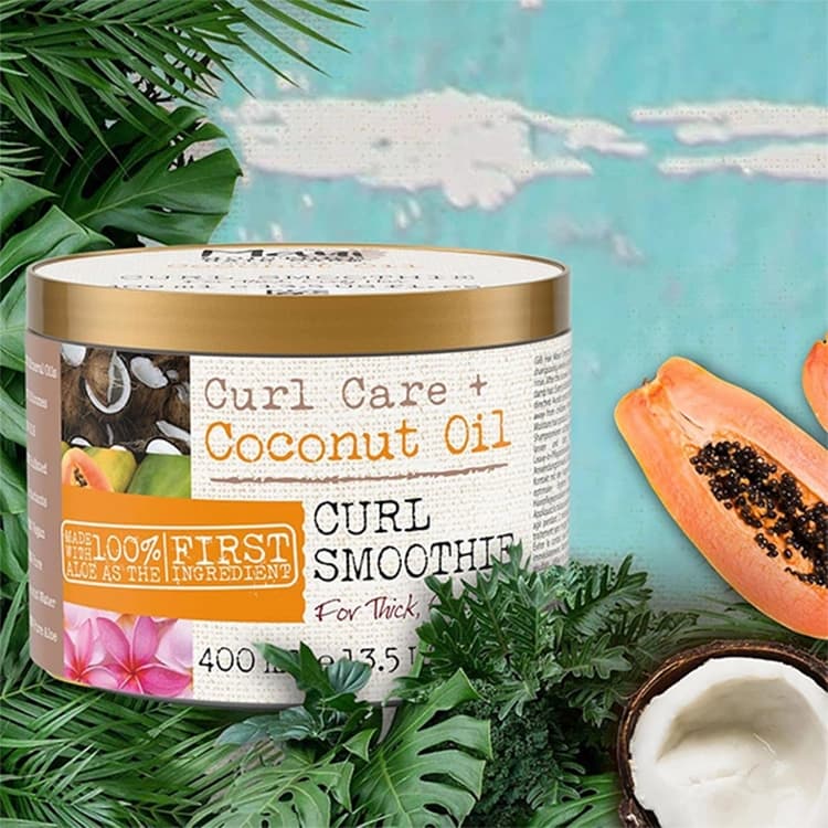 ماسک مو Maui Moisture مدل Curl Quench and Coconut Oil حجم 400 میلی لیتر — تصویر ۳