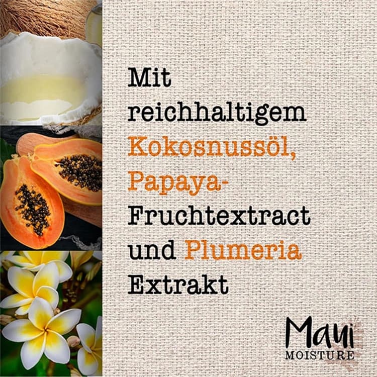 ماسک مو Maui Moisture مدل Curl Quench and Coconut Oil حجم 400 میلی لیتر — تصویر ۴